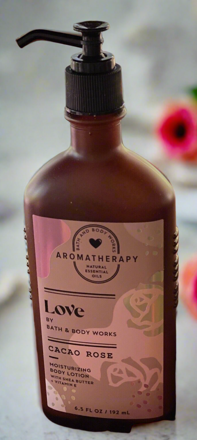 Bath & Body Works Aromatherapy Love Cacao Rose Body Body Lotion